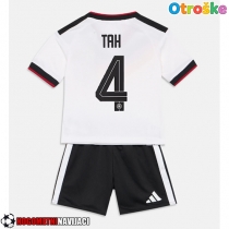 Otroške Nogometnih dresov Nemčija Jonathan Tah #4 Domači SP 2026 Kratki rokavi (+ hlače)